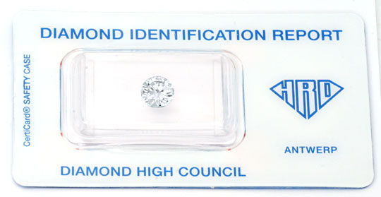Foto 1 - Diamant HRD 1,17ct Brillant Top Wesselton G VS1 Diamond, D5635