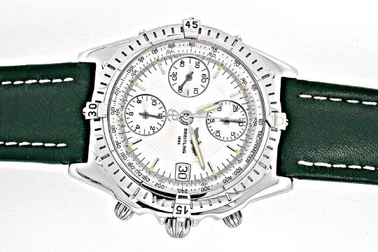 Foto 1 - Breitling Chronomat Stahl Chronograph Topuhr Neuzustand, U1879